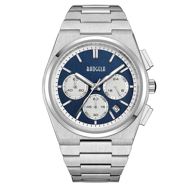 Baogela Top Brand Watches for Men Fashion Chronographen Sport wasserdicht Quarz Uhr 50 tm Casual Edyless Watch Reloj Hombre 22803